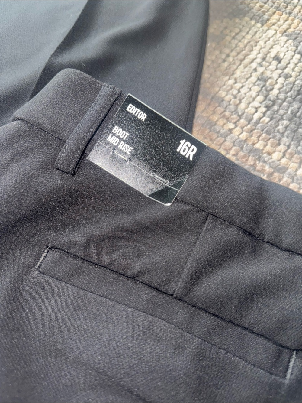 Express Boot Mid Rise Editor Pants - Picture 5 of 5